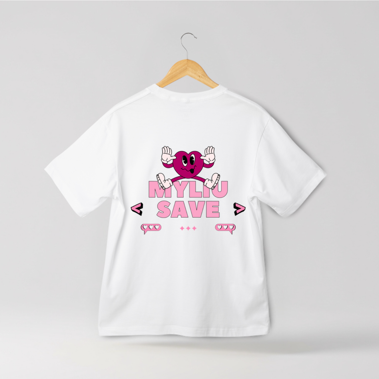 „Myliu Save“ marškinėliai